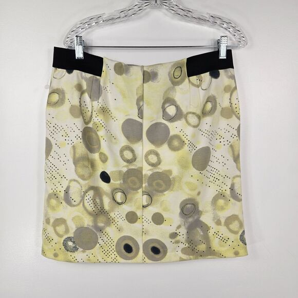 Simply Vera Vera Wang Women's Large Yellow Skirt Dot Future NWT - Picture 7 of 7